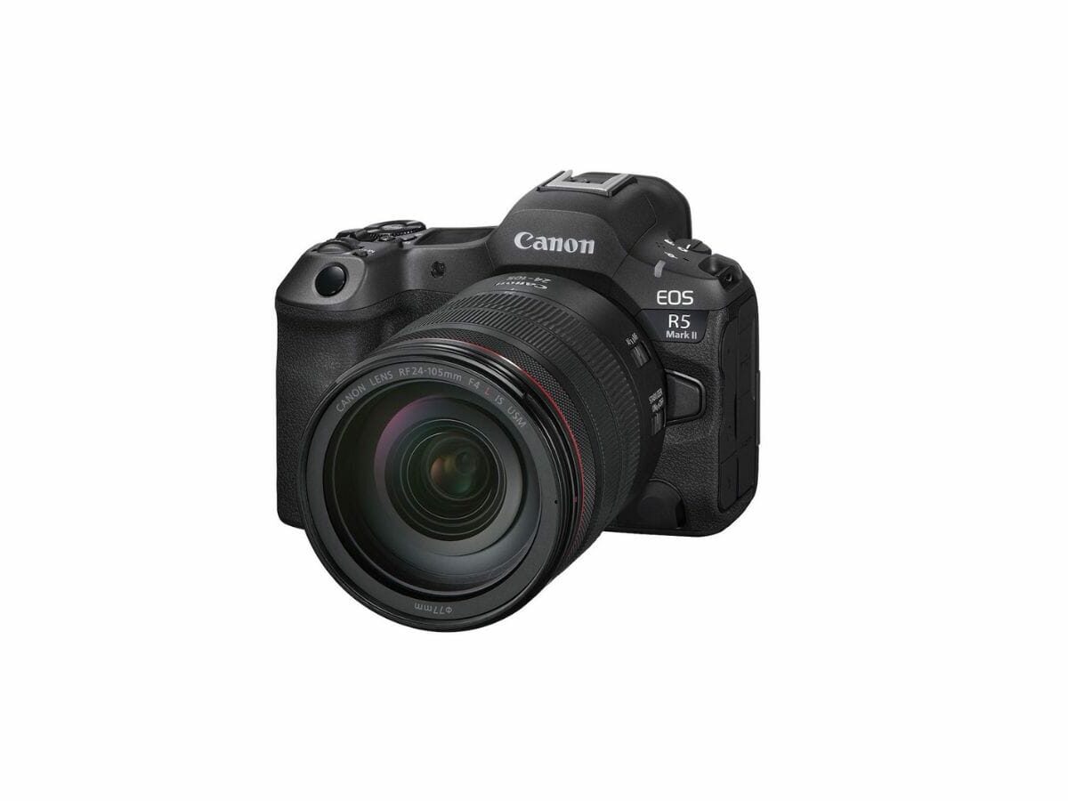 Бездзеркальна гібридна камера: Canon EOS R5 Mark II Mirrorless Hybrid Camera