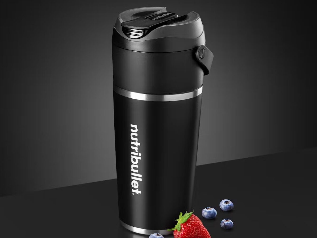 Портативний блендер з термоконтейнером: NutriBullet Flip